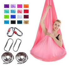 Load image into Gallery viewer, Aerial Yoga Hammock Premium Aerial Silk Yoga Swing Antigravity Yoga
