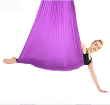 Load image into Gallery viewer, Aerial Yoga Hammock Premium Aerial Silk Yoga Swing Antigravity Yoga
